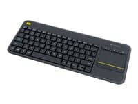 Logitech Wireless Touch Keyboard K400 Plus - Teclado - con panel tctil