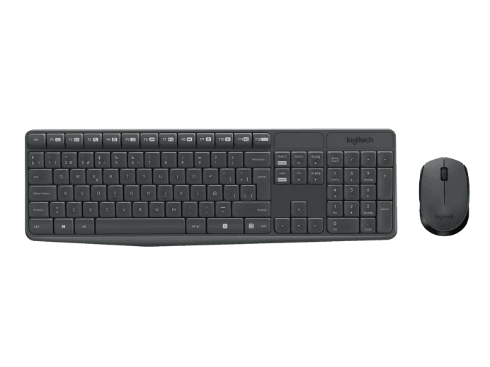 Logitech - Set Teclado y mouse - Inalmbrico