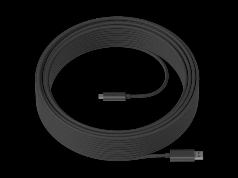 Logitech Strong - Cable USB - USB Tipo A (M) a 24 pin USB-C (M)