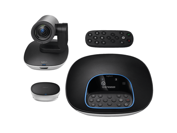 Logitech GROUP - Kit de videoconferencia - con Logitech Expansion Microphones