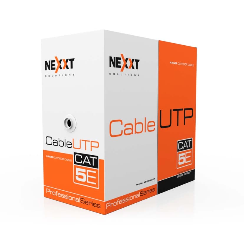 Nexxt - Par trenzado sin blindar UTP Cat5e - 305 m