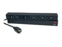 APC Basic Rack-Mount PDU - Unidad de distribucin de alimentacin (montaje en bastidor) - CA 120 V