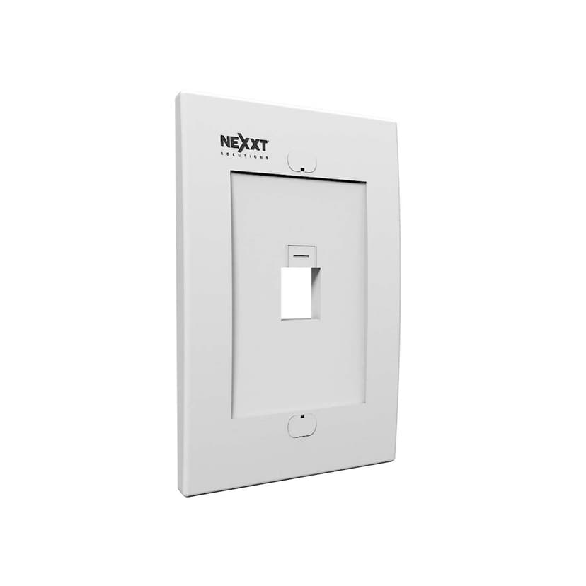 Nexxt - Placa de montaje - blanco