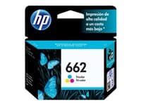HP 662 - Color (cian. magenta. amarillo) - original
