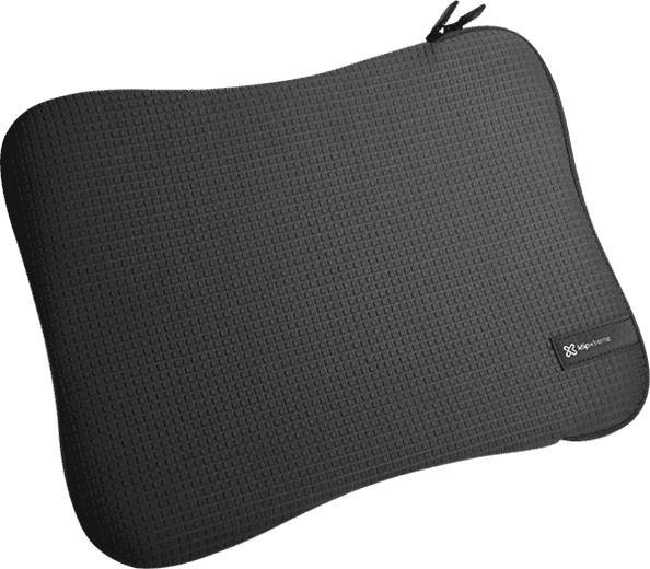 KlipX Texturized Laptop Sleeve KNS-310B up to 14.1" Black