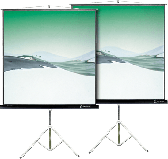 Klip Xtreme KPS-104 - Pantalla de proyeccin con trpode - 120 (305 cm)