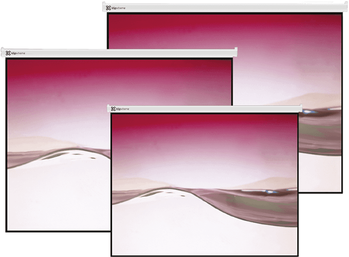 Klip Xtreme KPS-304 - Pantalla de proyeccin - instalable en el techo. instalable en pared